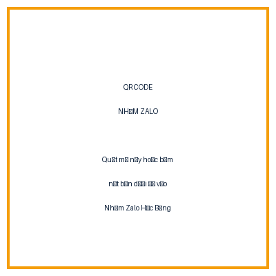 QR Code Nhóm Zalo Học Bổng OYL x BKC
